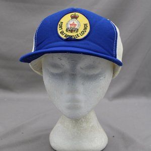 Vintage Patched Trucker Hat - Fort Qu'Appelle Legion Lounge - Adult Snapback